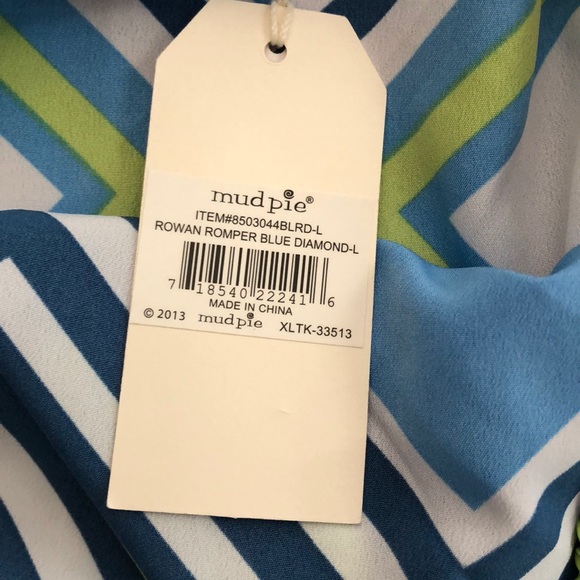 🆕 🎉HP🎉 Mud Pie Rowan Romper - Picture 4 of 4